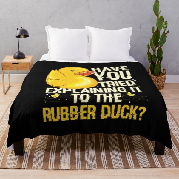 Item preview, Explaining It To The Rubber Duck Debugging designed and sold by Matastuffmerch.