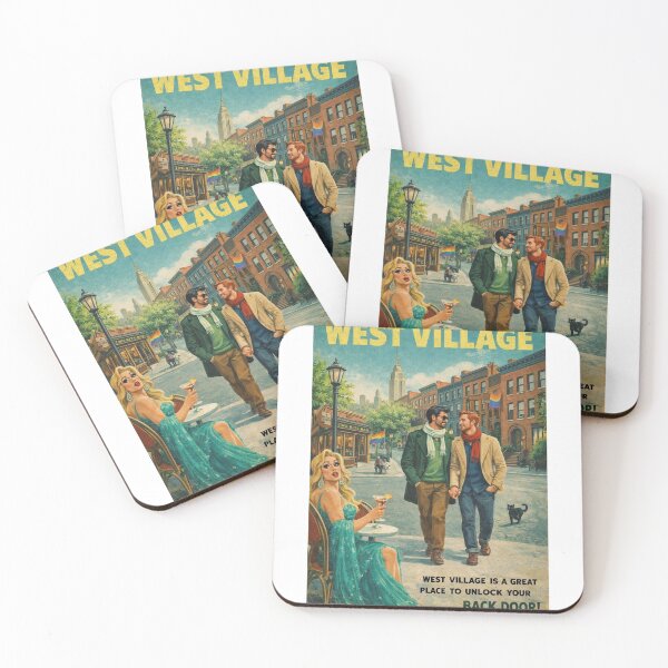 Item preview, West Village Manhattan New York City Historic Gay Greenwich Streets designed and sold by Aryabek.