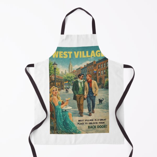 Item preview, West Village Manhattan New York City Historic Gay Greenwich Streets designed and sold by Aryabek.
