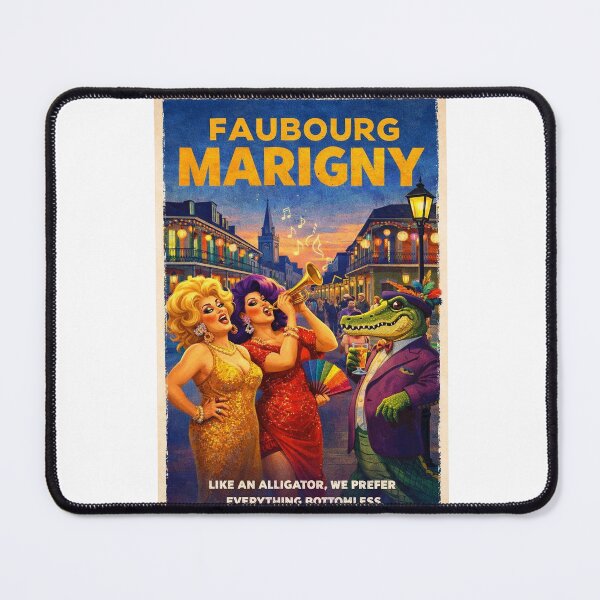 Item preview, Faubourg Marigny New Orleans Louisiana Frenchmen Street Celebration designed and sold by Aryabek.