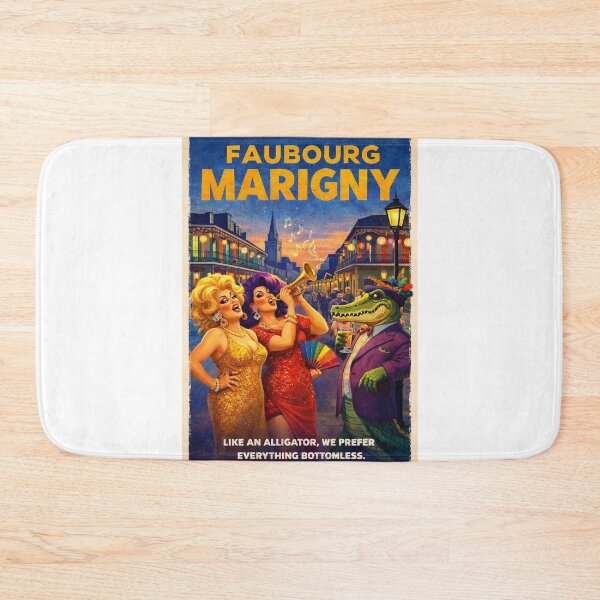 Item preview, Faubourg Marigny New Orleans Louisiana Frenchmen Street Celebration designed and sold by Aryabek.