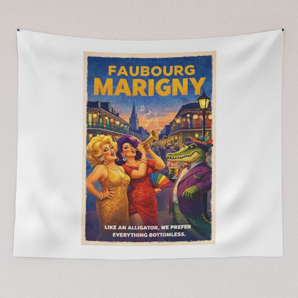 Item preview, Faubourg Marigny New Orleans Louisiana Frenchmen Street Celebration designed and sold by Aryabek.