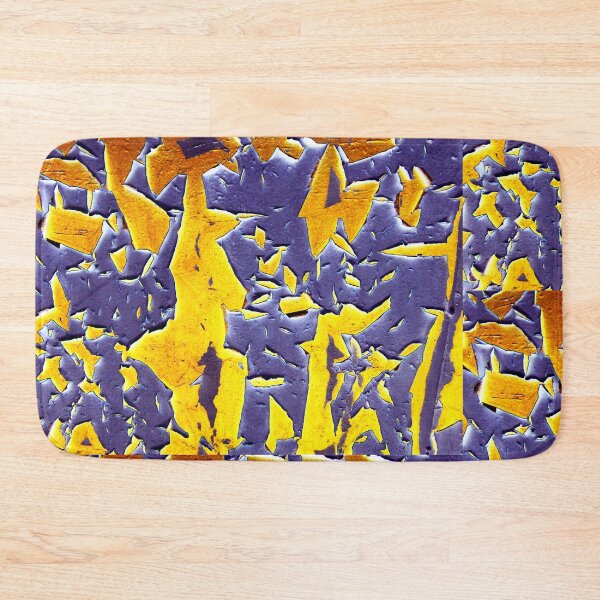 Item preview, Mayhem abstract purple yellow designed and sold by bravoalpha.