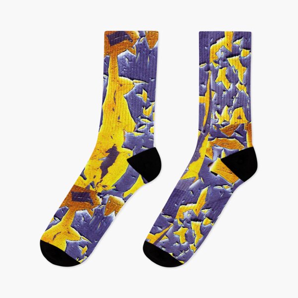 Item preview, Mayhem abstract purple yellow designed and sold by bravoalpha.