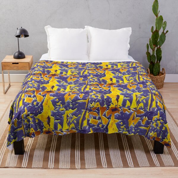 Item preview, Mayhem abstract purple yellow designed and sold by bravoalpha.
