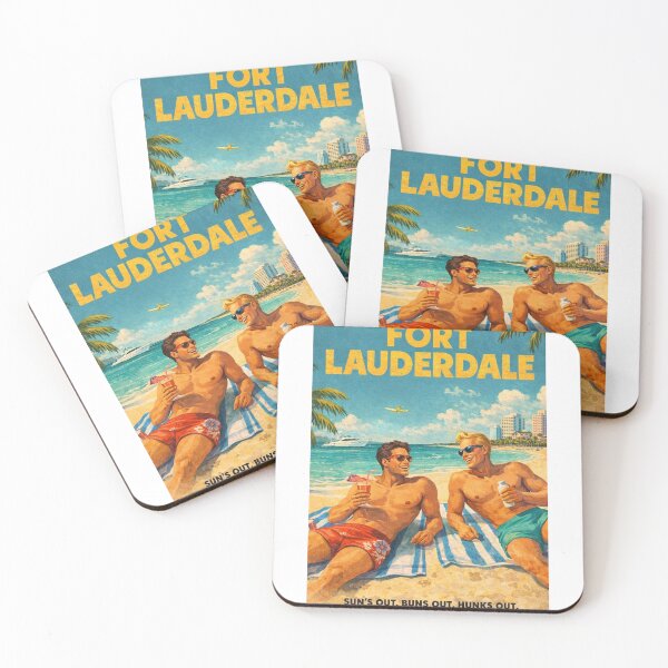 Item preview, Fort Lauderdale Florida Atlantic Coast Beachfront Skyline Escape designed and sold by Aryabek.