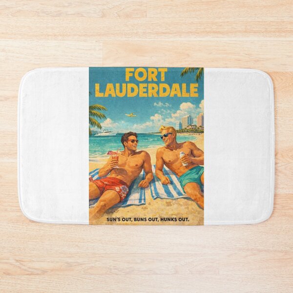 Item preview, Fort Lauderdale Florida Atlantic Coast Beachfront Skyline Escape designed and sold by Aryabek.