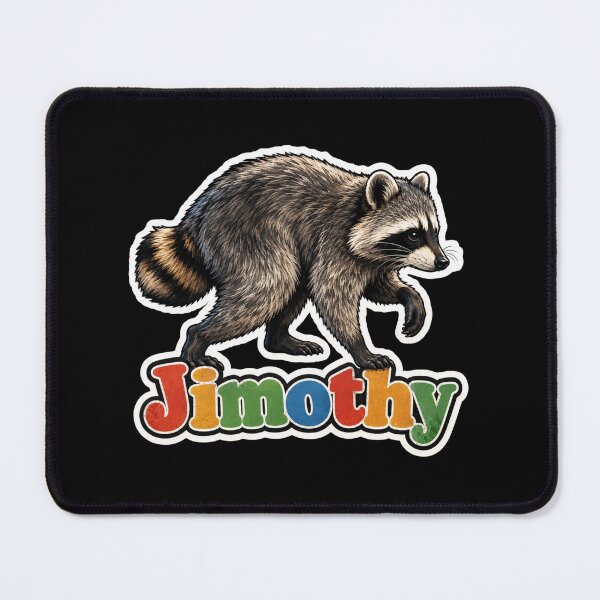Item preview, Jimothy Raccoon meme designed and sold by PatternFly.