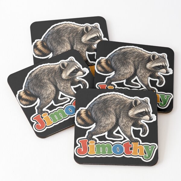 Item preview, Jimothy Raccoon meme designed and sold by PatternFly.