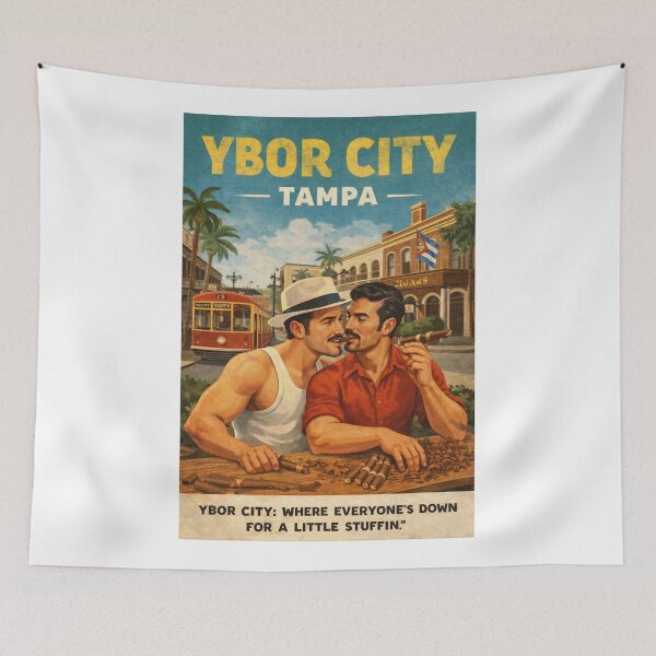 Item preview, Ybor City Tampa Florida Historic Cigar District Heritage designed and sold by Aryabek.