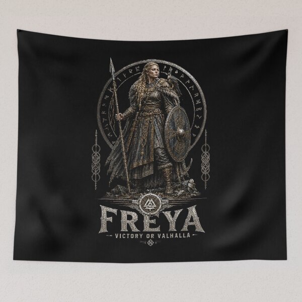 Item preview, Freya – Victory or Valhalla | Norse Valkyrie Warrior designed and sold by R3X .