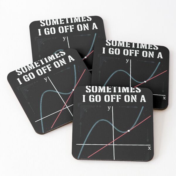 Item preview, Sometimes I Go Off On A Tangent Math Pun designed and sold by Matastuffmerch.