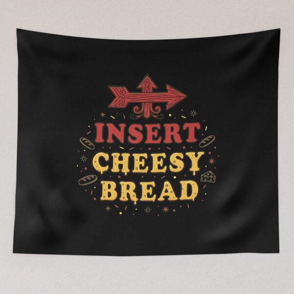 Item preview, Insert Cheesy Bread Up Arrow Funny Food designed and sold by Matastuffmerch.