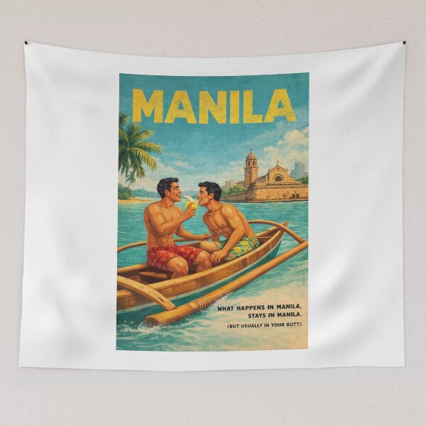Item preview, Manila Philippines Gay Intramuros Pasig River Heritage Waterfront designed and sold by Aryabek.