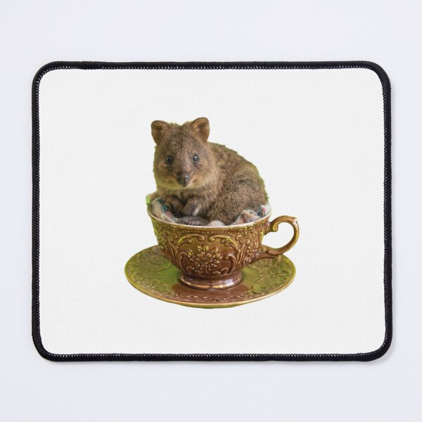 Item preview, Quokka teacup teapot saucer cute kawaii adorable baby animals pet birthday christmas designed and sold by CheeseBlueprint.