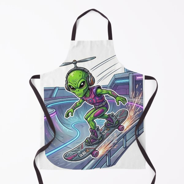 Item preview, DLBG i4 - Alien Skateboarder designed and sold by DLBG-STORE.