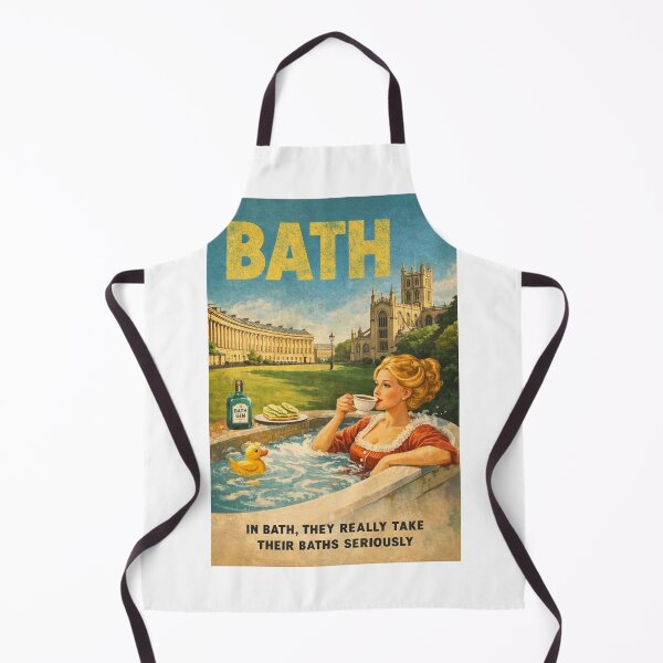 Item preview, Bath England Roman Baths Royal Crescent and Bath Abbey Heritage City designed and sold by Aryabek.