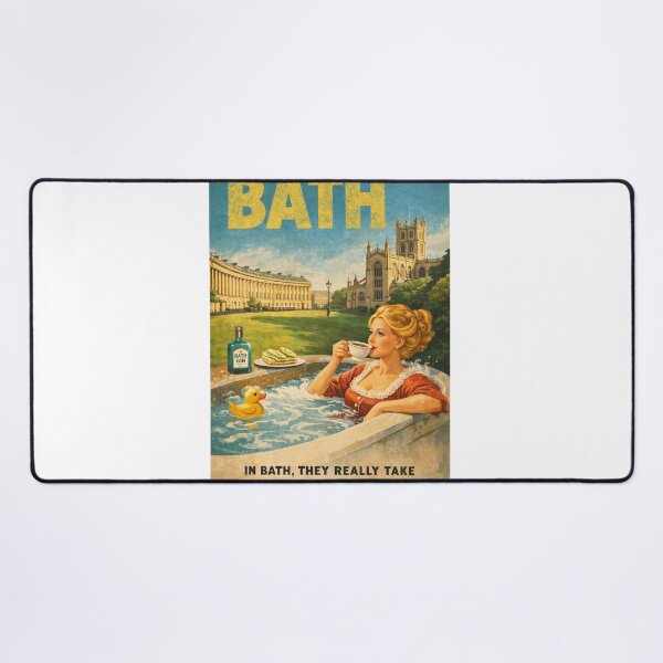 Item preview, Bath England Roman Baths Royal Crescent and Bath Abbey Heritage City designed and sold by Aryabek.
