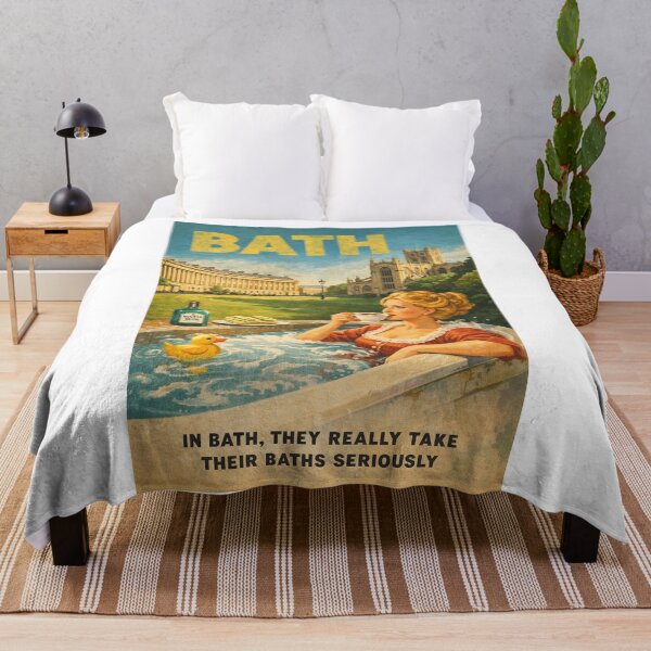 Item preview, Bath England Roman Baths Royal Crescent and Bath Abbey Heritage City designed and sold by Aryabek.