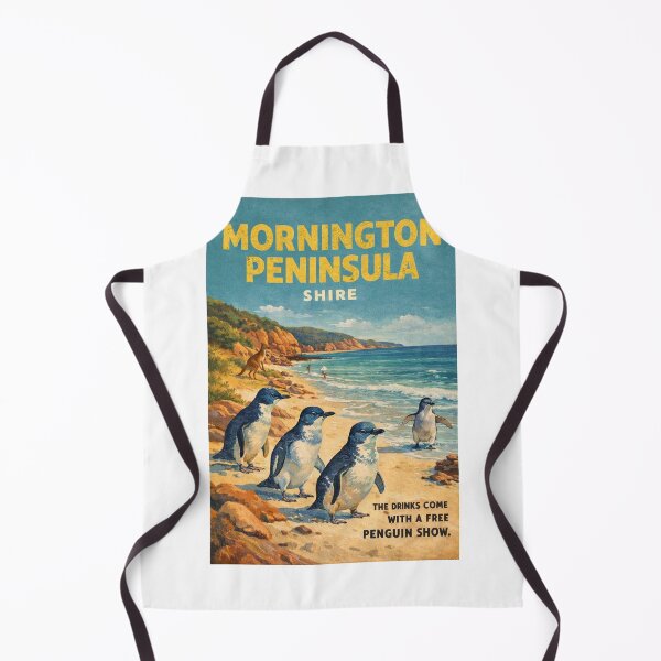 Item preview, Mornington Peninsula Shire Victoria Coastline with Penguin Parade and Cape Schanck designed and sold by Aryabek.