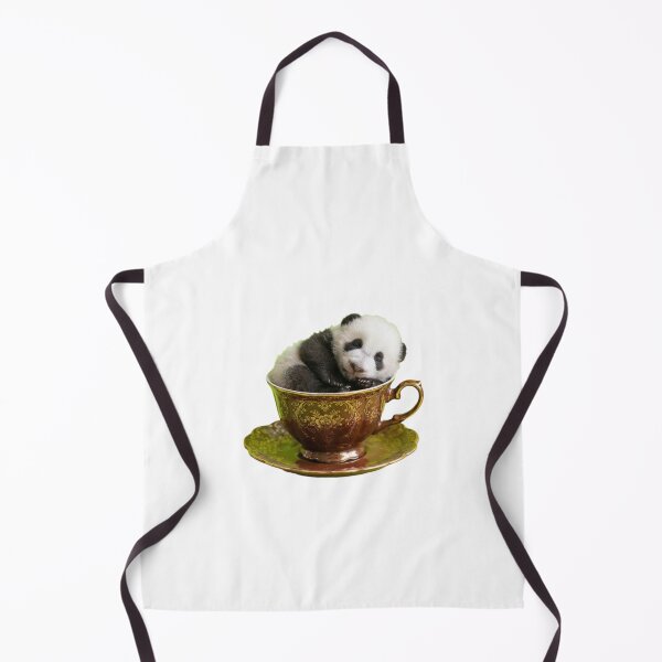 Item preview, Panda teacup teapot saucer cute kawaii adorable baby animals pet birthday christmas designed and sold by CheeseBlueprint.