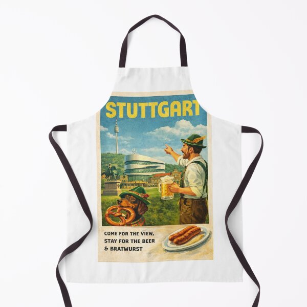 Item preview, Stuttgart Baden Württemberg Mercedes Benz Museum and Fernsehturm Skyline designed and sold by Aryabek.