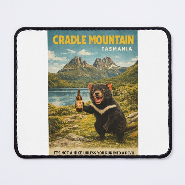 Item preview, Cradle Mountain Tasmania Dove Lake and Cradle Mountain Lake St Clair National Park designed and sold by Aryabek.