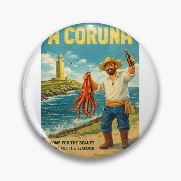 Item preview, A Coruña Galicia Tower of Hercules Atlantic Coast Historic Harbor designed and sold by Aryabek.