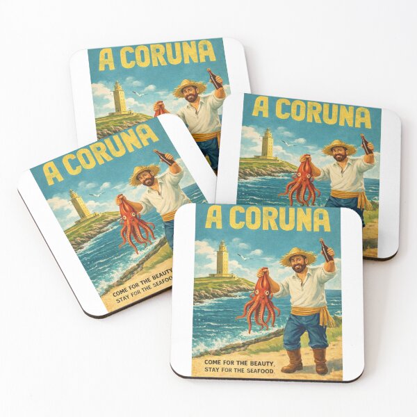 Item preview, A Coruña Galicia Tower of Hercules Atlantic Coast Historic Harbor designed and sold by Aryabek.