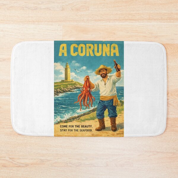 Item preview, A Coruña Galicia Tower of Hercules Atlantic Coast Historic Harbor designed and sold by Aryabek.