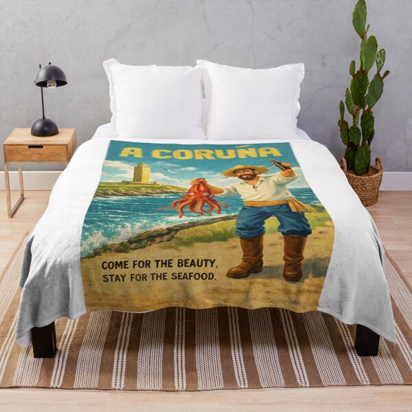 Item preview, A Coruña Galicia Tower of Hercules Atlantic Coast Historic Harbor designed and sold by Aryabek.