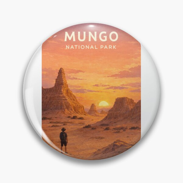 Item preview, Mungo National Park New South Wales Walls of China Desert Landscape designed and sold by Aryabek.