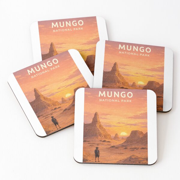 Item preview, Mungo National Park New South Wales Walls of China Desert Landscape designed and sold by Aryabek.