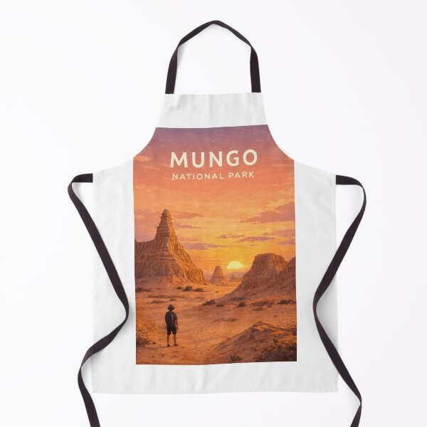 Item preview, Mungo National Park New South Wales Walls of China Desert Landscape designed and sold by Aryabek.