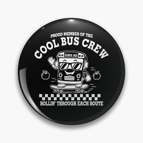 Item preview, Proud Member Of The Cool Bus Crew Rollin' Through Each Route designed and sold by kar buncles.