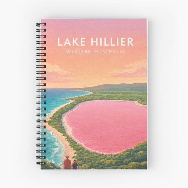 Item preview, Lake Hillier Western Australia Pink Lake on Middle Island Esperance designed and sold by Aryabek.