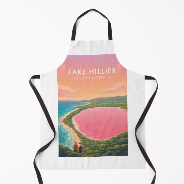Item preview, Lake Hillier Western Australia Pink Lake on Middle Island Esperance designed and sold by Aryabek.