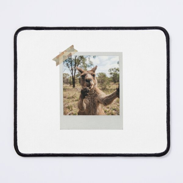 Item preview, Kangaroo picture vintage camera instant funny meme kawaii cute designed and sold by CheeseBlueprint.