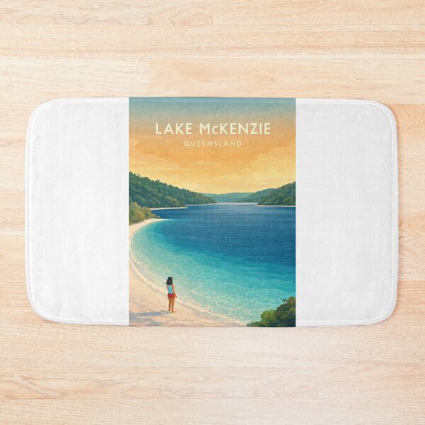 Item preview, Lake McKenzie Fraser Island Queensland Crystal Clear Sand Lake designed and sold by Aryabek.