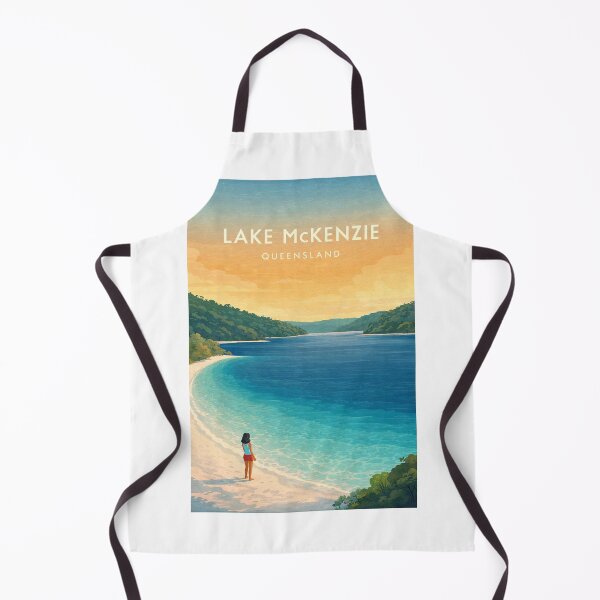 Item preview, Lake McKenzie Fraser Island Queensland Crystal Clear Sand Lake designed and sold by Aryabek.