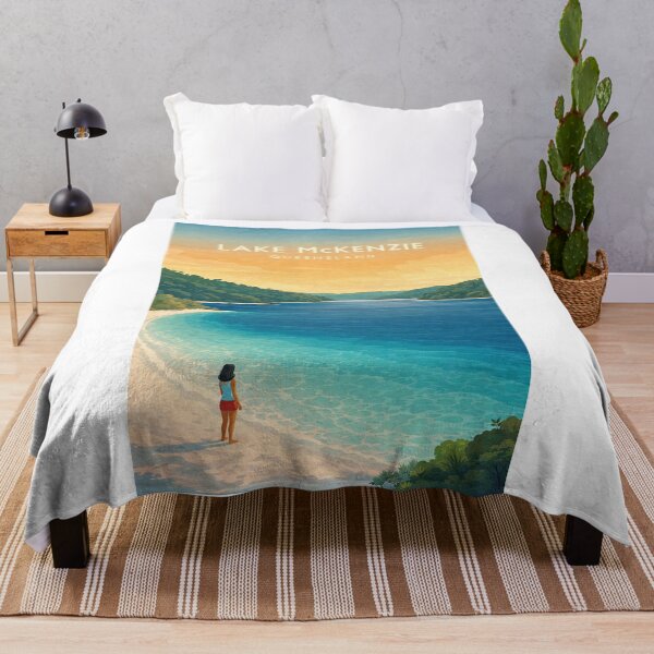 Item preview, Lake McKenzie Fraser Island Queensland Crystal Clear Sand Lake designed and sold by Aryabek.