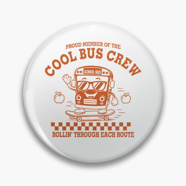 Item preview, Proud Member Of The Cool Bus Crew Rollin' Through Each Route designed and sold by kar buncles.