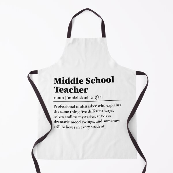 Item preview, Middle School Teacher Definition  designed and sold by LounisArt.