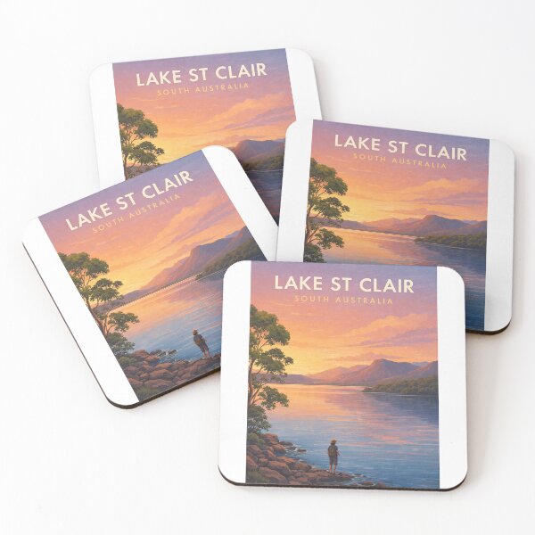 Item preview, Lake St Clair Tasmania Alpine Wilderness Reflection Landscape designed and sold by Aryabek.