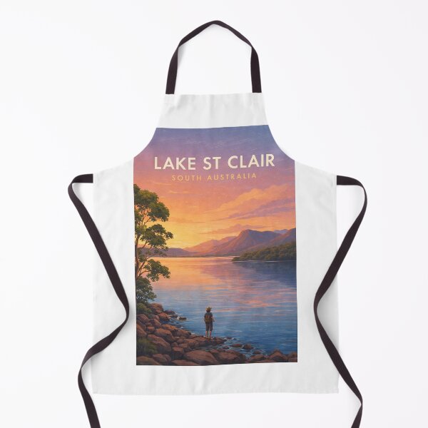 Item preview, Lake St Clair Tasmania Alpine Wilderness Reflection Landscape designed and sold by Aryabek.