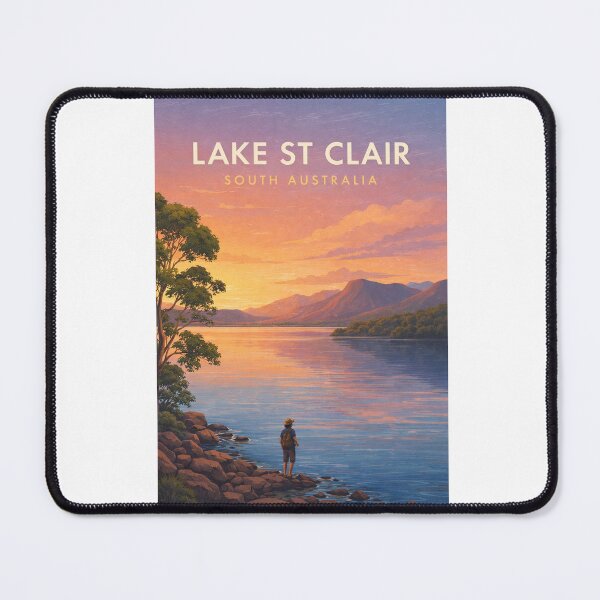 Item preview, Lake St Clair Tasmania Alpine Wilderness Reflection Landscape designed and sold by Aryabek.