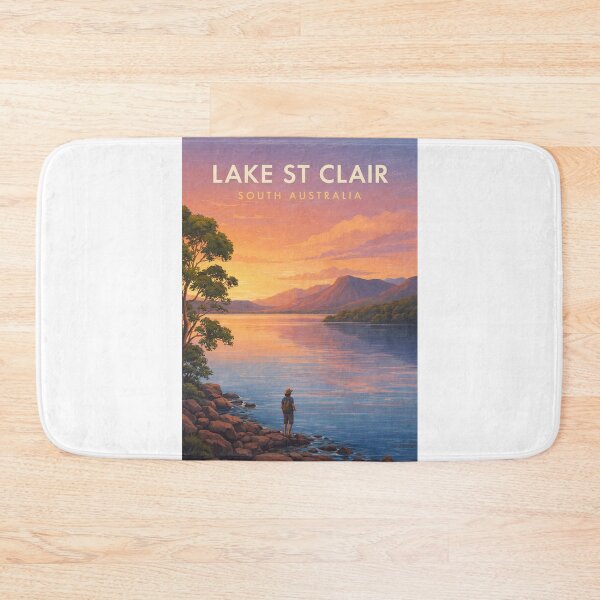 Item preview, Lake St Clair Tasmania Alpine Wilderness Reflection Landscape designed and sold by Aryabek.