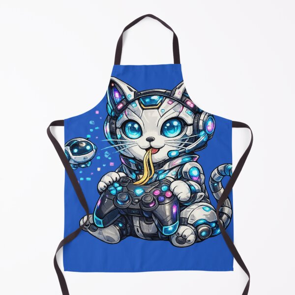 Item preview, AI Cat | Futuristic Cyber Kitty Design designed and sold by VasiArtLab.