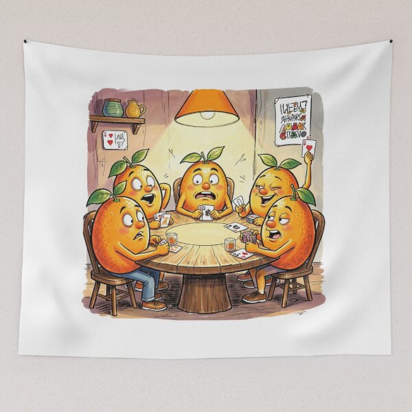 Item preview, Art with orange designed and sold by ZeusGallery.
