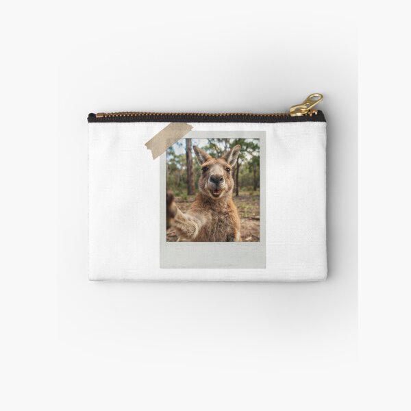 Item preview, Kangaroo picture vintage camera instant funny meme kawaii cute designed and sold by CheeseBlueprint.